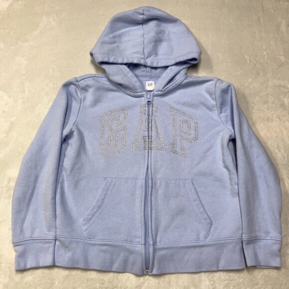 Lot of 2 Gap Kids Full Zip Y2K Hoodies - Picture 5 of 7